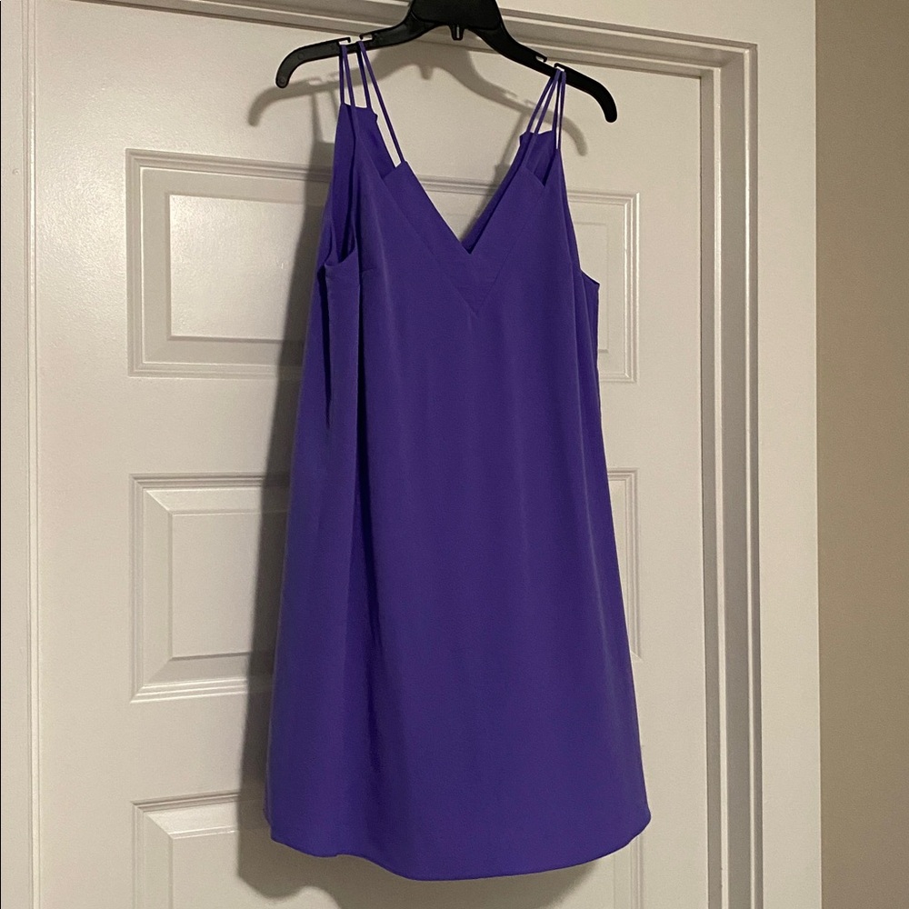 CeCe Vibrant Purple Dress